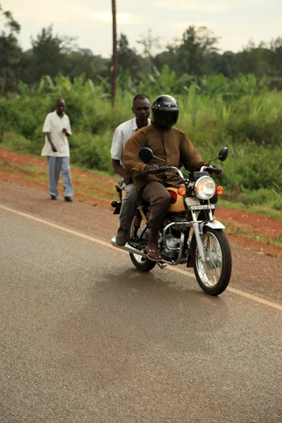 Weg naar soroti - Oeganda, Afrika — Stockfoto