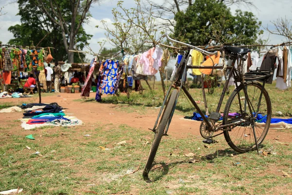 Místní trh uganda, Afrika — Stock fotografie