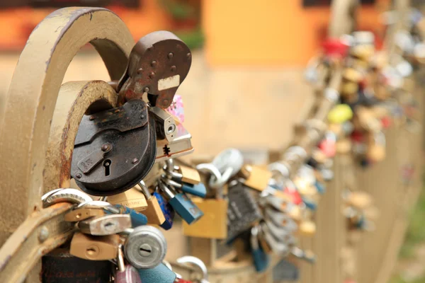 Love Padlocks — Stock Photo, Image