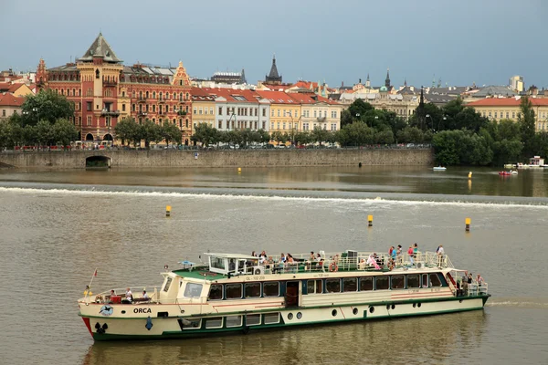 River Moldova, Prague — Stock Photo, Image