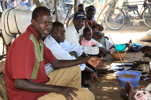 Mercado local Uganda, África — Fotografia de Stock