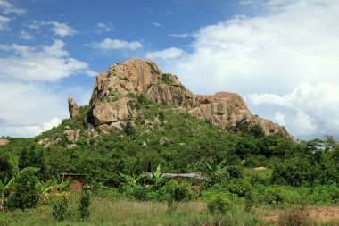 tididiek rock - uganda, Afrika