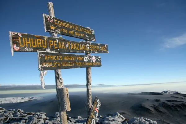 Kilimajaro Peak, Africa — Stock Photo, Image