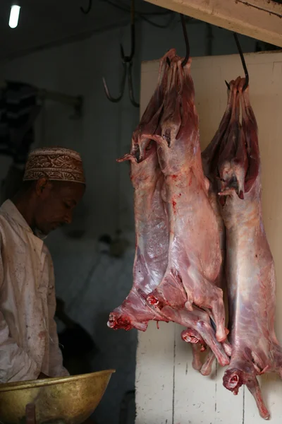 Meat Market, Tanzania — Stock Photo, Image