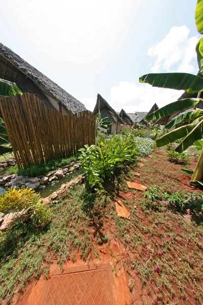 Azanzi hotel, zanzibar, Afryka — Zdjęcie stockowe