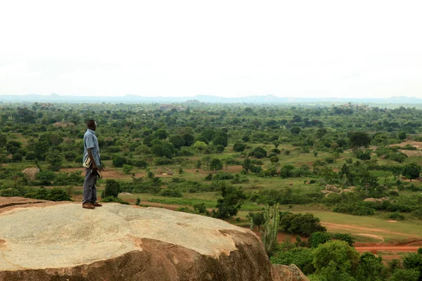 Nyero Rock Caves - Uganda, África — Fotografia de Stock