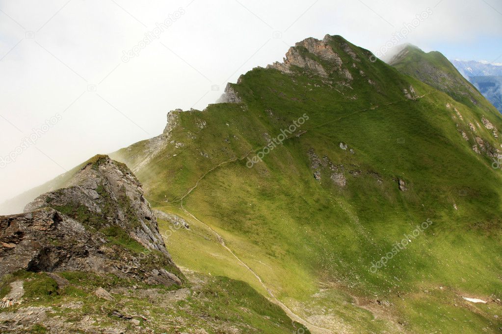 Mountain Landscape in The Alps