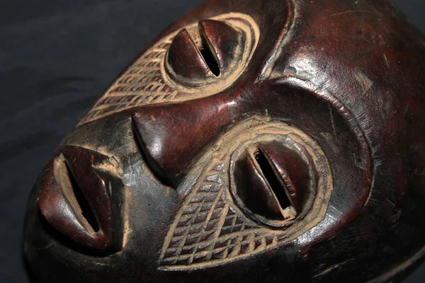 Máscara Tribal Africana - Tribu Luba — Foto de Stock