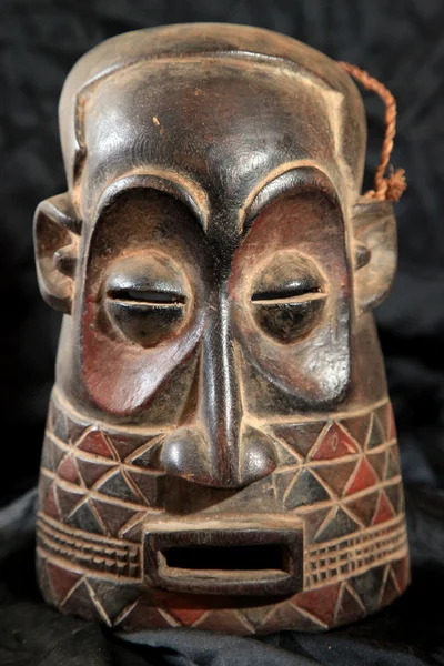 Africké kmenové masky - zande kmen — Stock fotografie