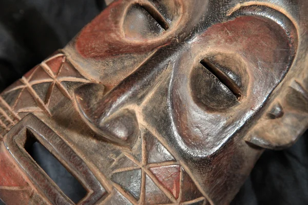 Африканская племенная маска - племя Занде — стоковое фото