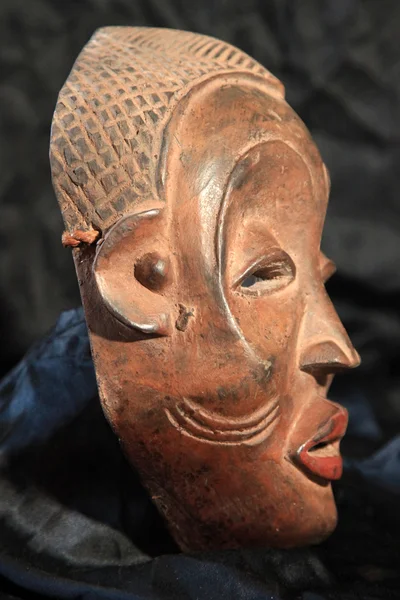 Máscara Tribal Africana - Tribu Chokwe — Foto de Stock