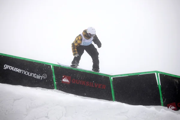 Vancouver - 28 Mart: Quiksilver Snowboard Snowboard Comp — Stok fotoğraf