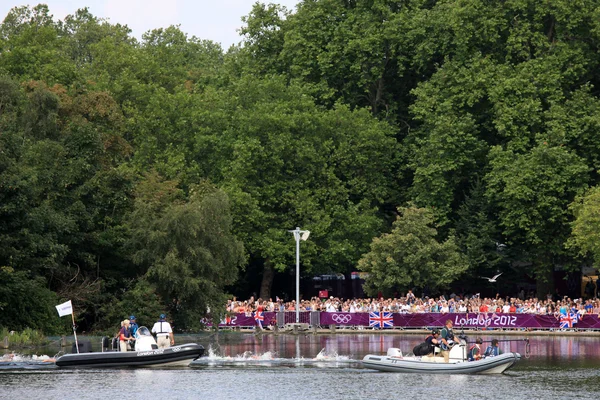 Londen - een dag van Olympische Spelen 2012 — Stockfoto