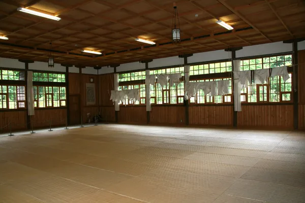 Kampfkunstzentrum - historisches Dorf von hokkaido, Japan — Stockfoto