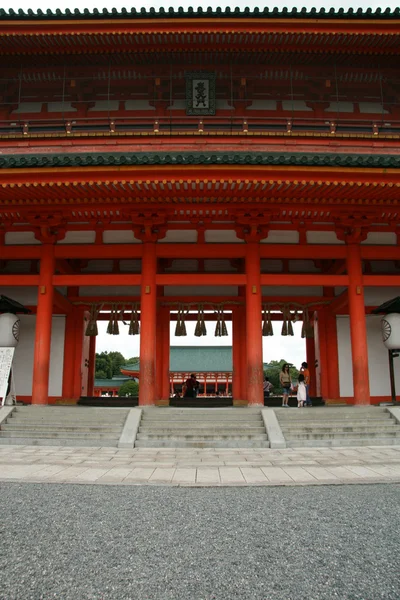 Heian templet, kyoto, japan — Stockfoto