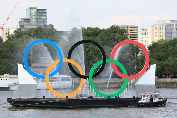 London - ein Tag der Olympischen Spiele 2012 — Stockfoto