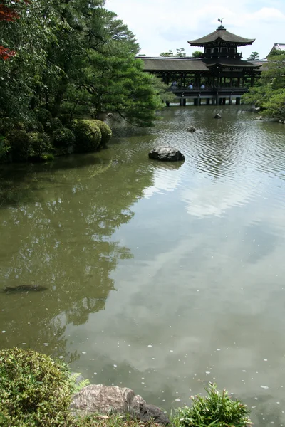 헤이안 사원, 교토, 일본 — 스톡 사진