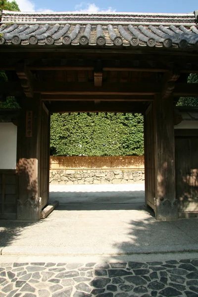 Entré - ginkakuji, kyoto, japan — Stockfoto