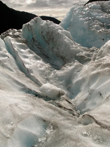 Glaciar Franz Josef, Nova Zelândia — Fotografia de Stock