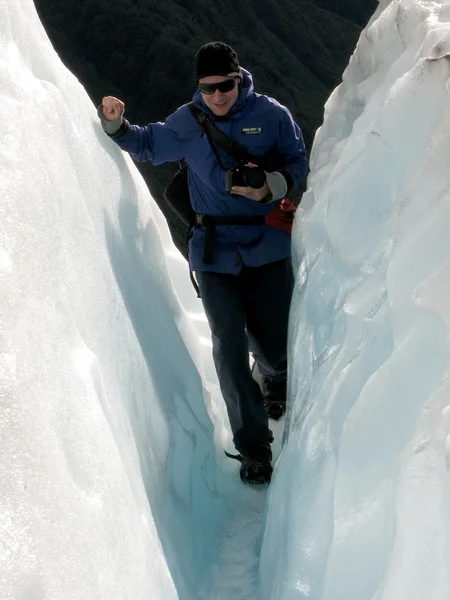Glaciar Franz Josef, Nova Zelândia — Fotografia de Stock
