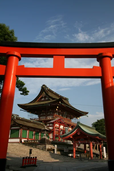 Fushimi-Inari, Кіото, Японія — стокове фото