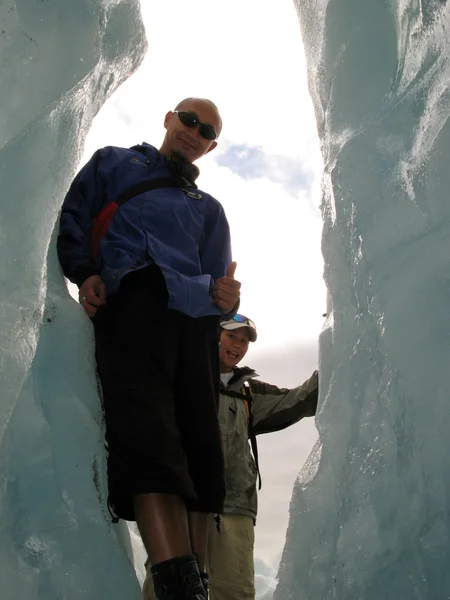 Franz Josef glaciär, Nya Zeeland — Stockfoto