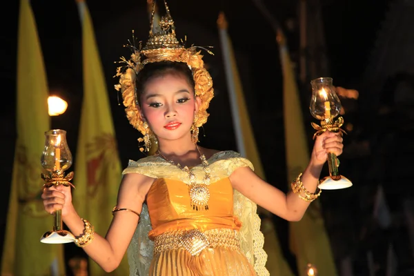 Bangkok - dec 5: königs geburtstagsfeier - thailand 2010 — Stockfoto