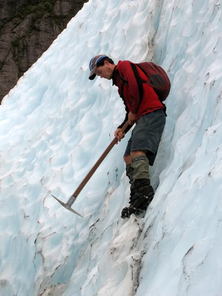 Franz Josef glaciär, Nya Zeeland — Stockfoto