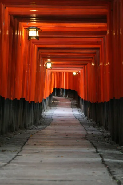 Fushimi Inari, kyoto, Japonya — Stok fotoğraf
