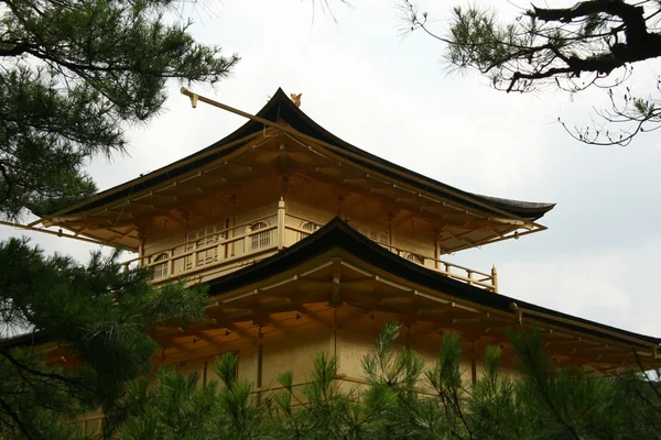 Kinkakuji tempel, kyoto, japan — Stockfoto