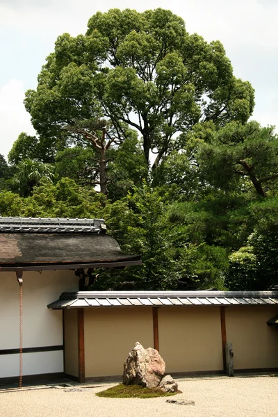 砂の庭龍安寺京都府, 日本 — ストック写真