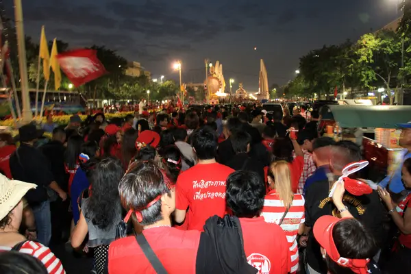 バンコク - 12 月 10 日: 赤シャツ抗議デモ - タイ — ストック写真