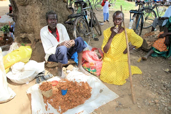 Rynek w kabermaido - uganda — Zdjęcie stockowe
