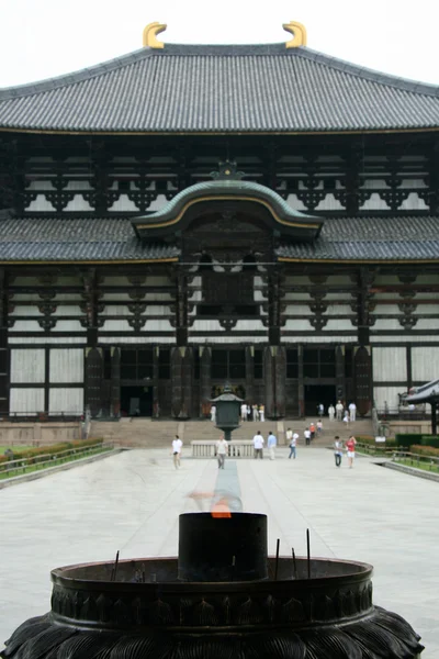 Todaiji starověkého chrámu, nara, Japonsko — Stock fotografie