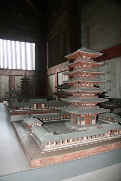 Todaiji стародавнього храму, Нара, Японія — стокове фото