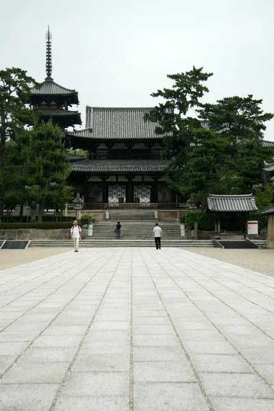 法隆寺、 日本 — 图库照片