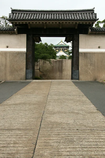 Castelo de Osaka, Osaka, Japão Histórico — Fotografia de Stock