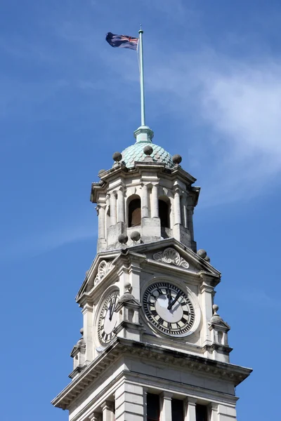 Torre dell'orologio - Piazza Aotea, Aukland, Nuova Zelanda — Foto Stock