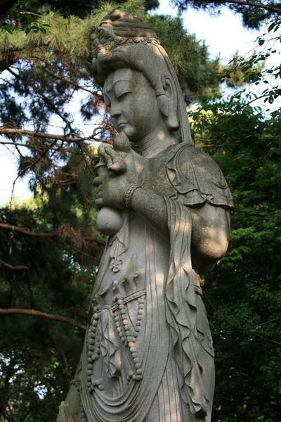 Άγαλμα Θεού - zojoji Παρεκκλήσι, Τόκιο, Ιαπωνία — Φωτογραφία Αρχείου