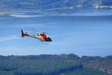 Helikopter - tongariro Ulusal Parkı, Yeni Zelanda