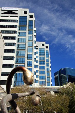 Yüksek yapı - lambton quay, wellington, Yeni Zelanda