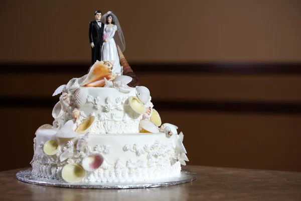 Pastel de boda de lujo — Foto de Stock