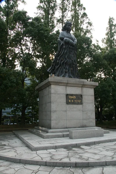 Een bom hypo centrum - nagasaki, japan — Stockfoto