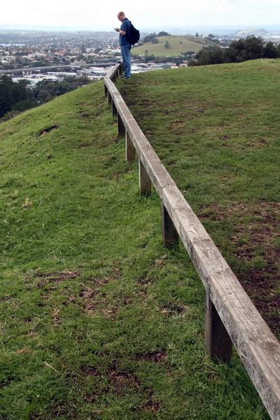 Mt eden, aukland, Nowa Zelandia — Zdjęcie stockowe