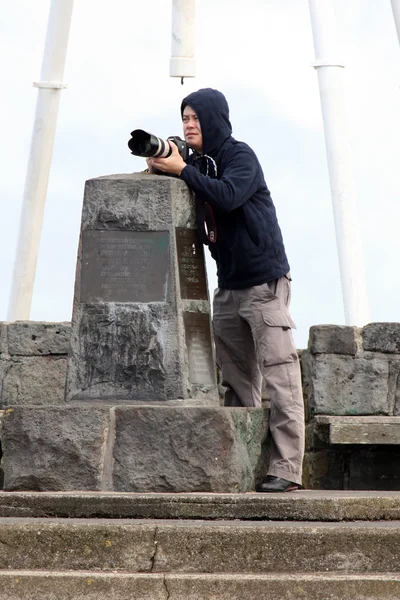 MT Eden, Aukland, Új-Zéland — Stock Fotó