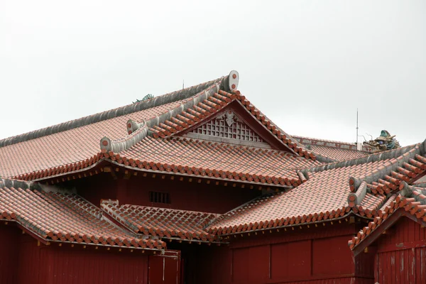 Castillo de Shuri, Naha, Okinawa, Japón — Foto de Stock