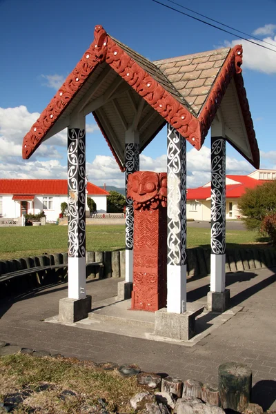 Maori oyma - Yeni Zelanda maori kültür — Stok fotoğraf