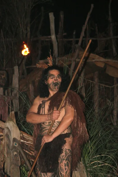 Cultura maorí en Nueva Zelanda — Foto de Stock