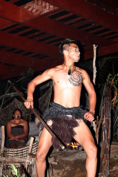 Maorské kultury na Novém Zélandu — Stock fotografie