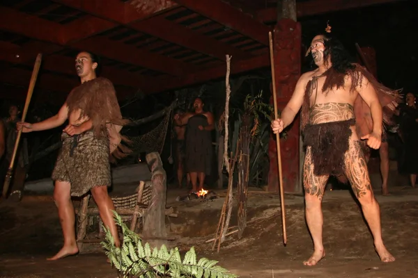 Cultura Maori na Nova Zelândia — Fotografia de Stock